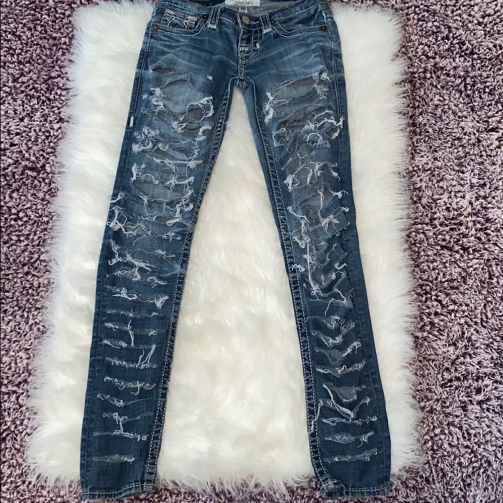 True Religion Ripped Jeans